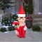 3.5ft. Airblown® Inflatable Christmas Elf on the Shelf Hugging Candy Cane